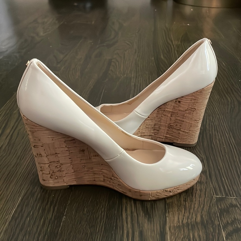 Wedge high heels